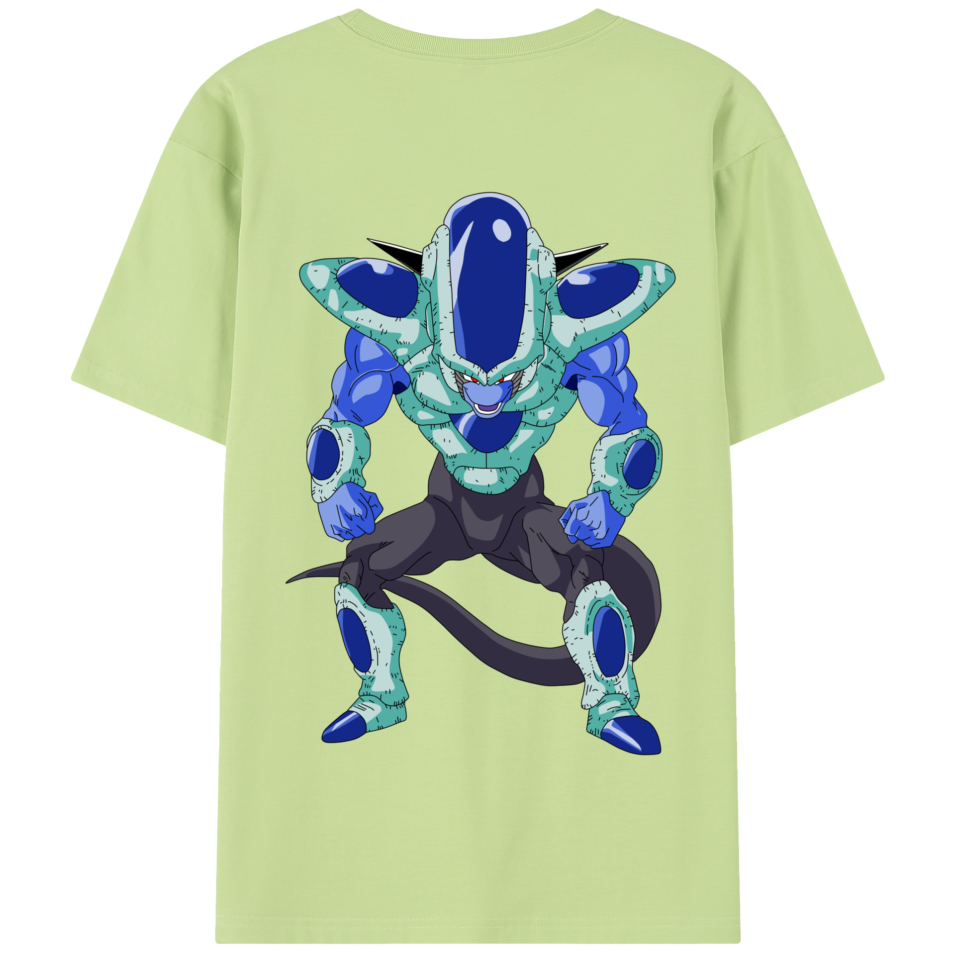 （画像用） ドラゴンボール フリーザ DRAGON BALL Frieza 綿100％半袖Tシャツ（背面プリント）